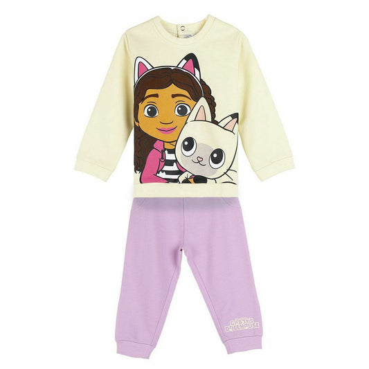 Baby's Tracksuit Gabby's Dollhouse Purple-0